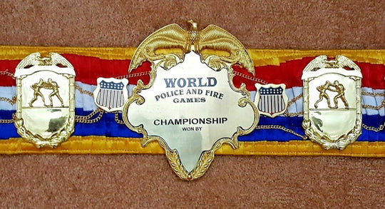 RING MAGAZINE BOXING Championship Belt - Zees Belts