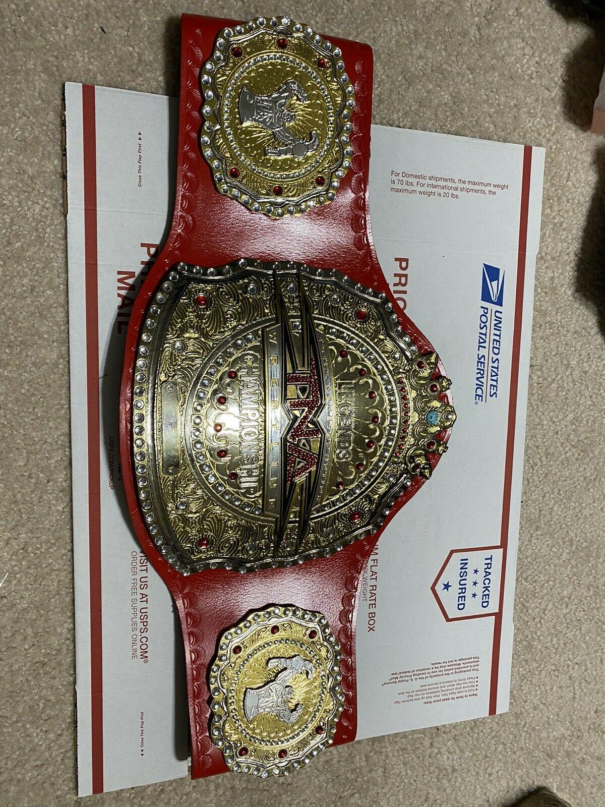 TNA LEGENDS Zinc Championship Belt - Zees Belts