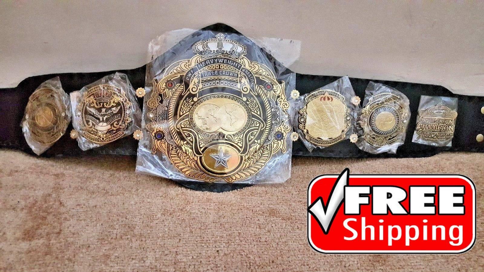 TRIPLE CROWN HEAVYWEIGHT Championship Belt Zees Belts triple-crown-heavyweight-championship-belt-zees-belts