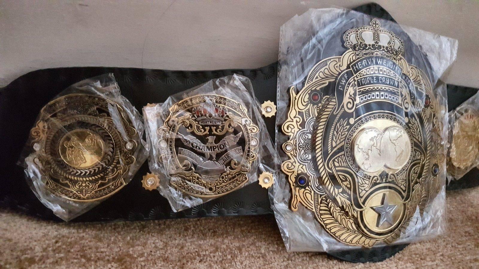 TRIPLE CROWN HEAVYWEIGHT Championship Belt - Zees Belts