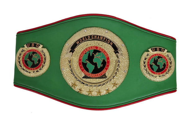 UBO Title Boxing Championship Belt - Zees Belts