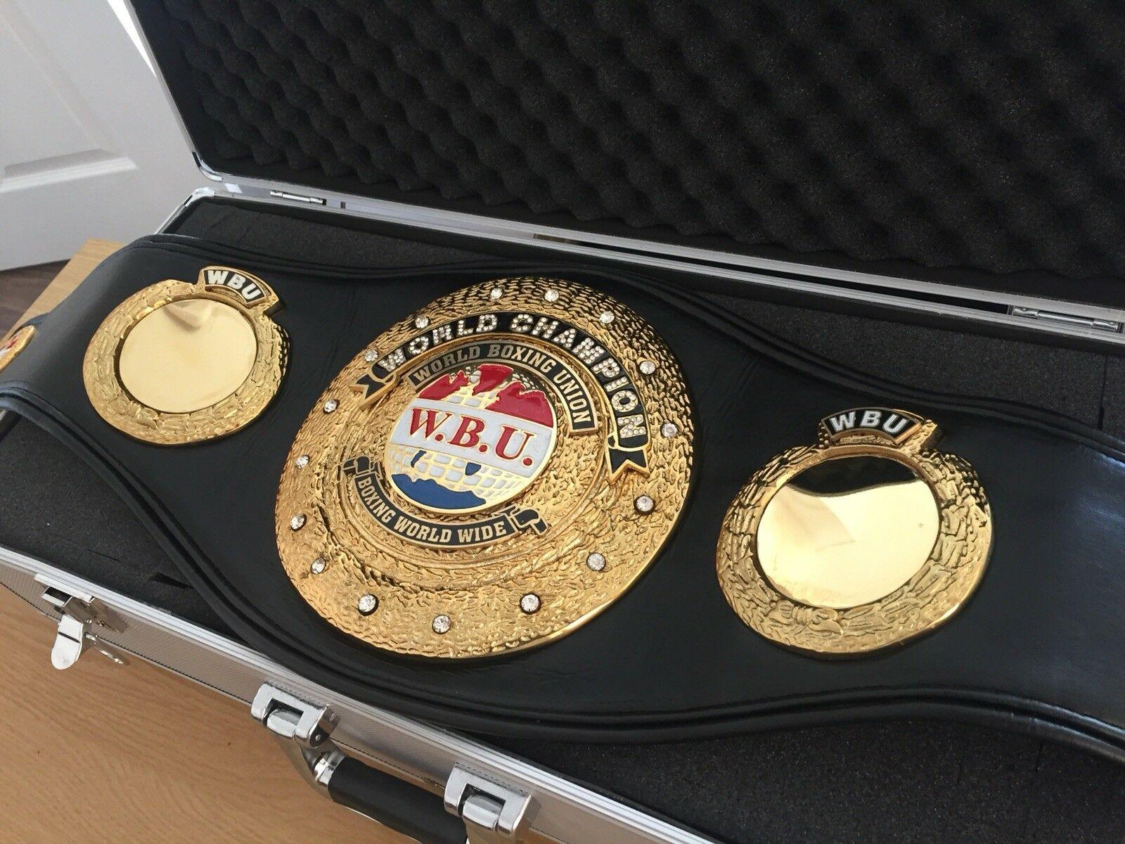 WBU World Boxing Union Title Belt - Zees Belts