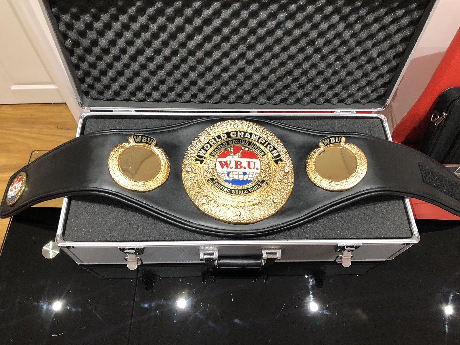 WBU World Boxing Union Title Belt - Zees Belts