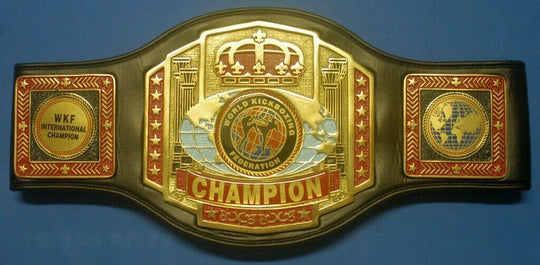 WKF WORLD KICKBOXING Championship Belt - Zees Belts