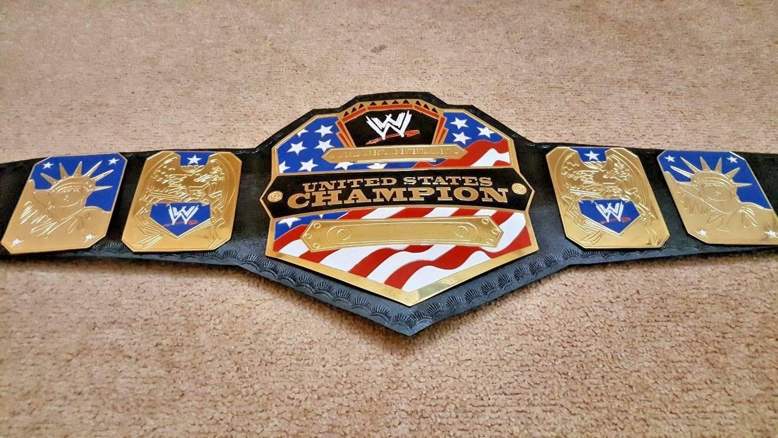 WWE UNITED STATES Brass Championship Title Belt - Zees Belts