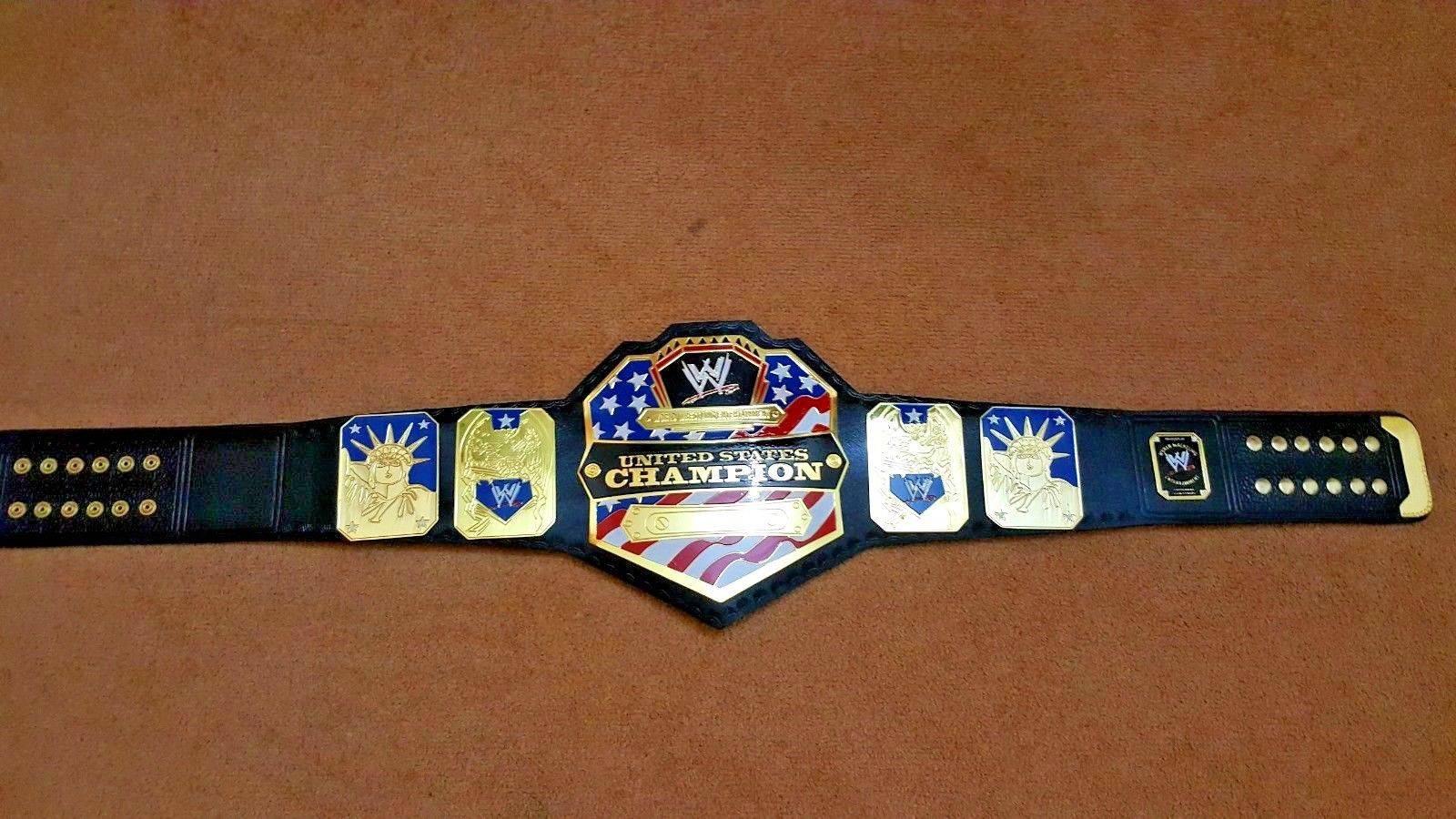WWE UNITED STATES Brass Championship Title Belt - Zees Belts