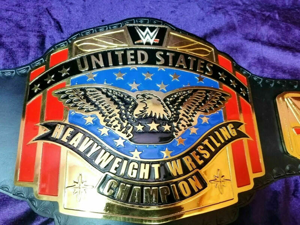 WWE UNITED STATES HEAVYWEIGHT Zinc Championship Belt - Zees Belts
