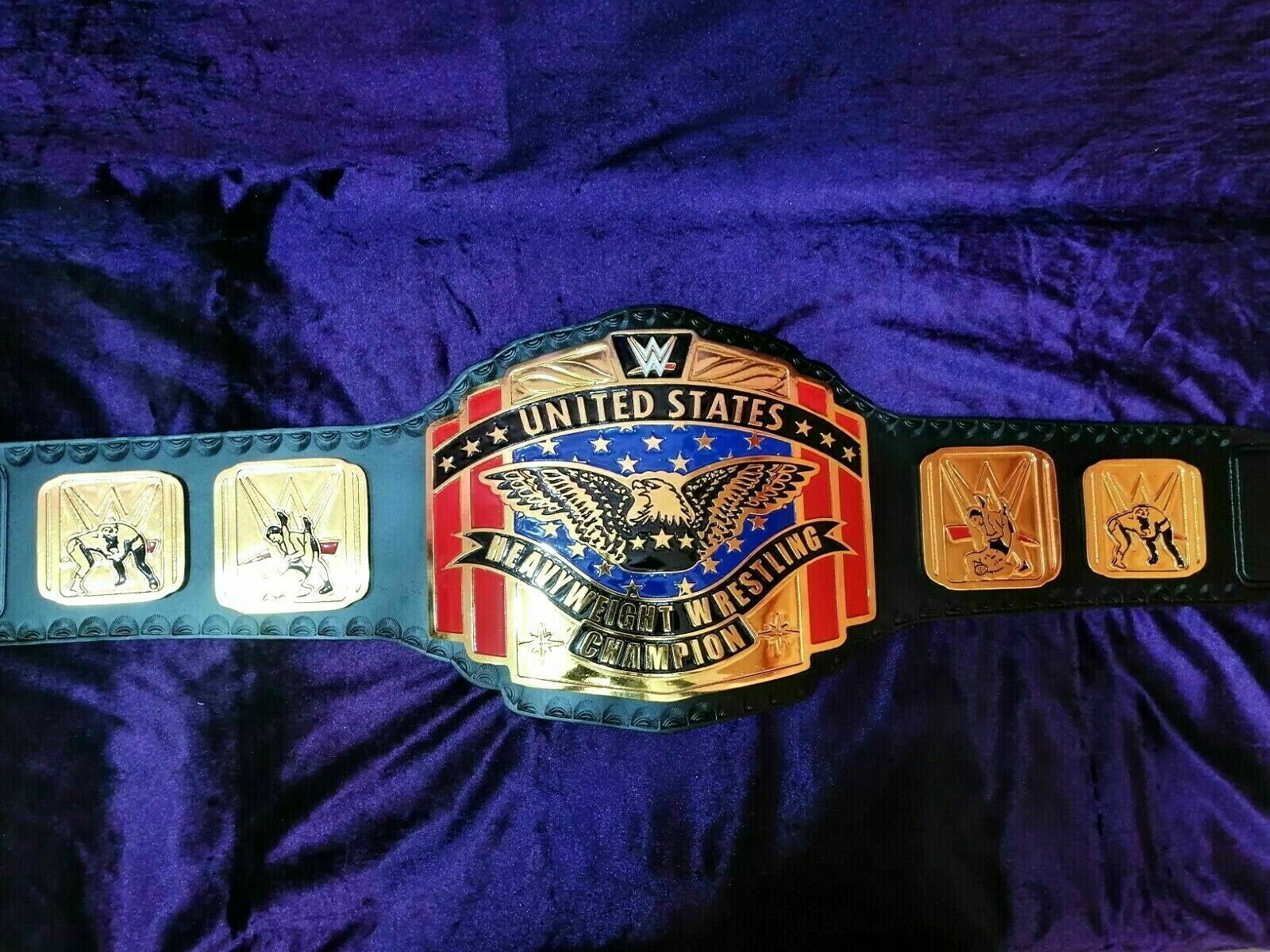 WWE UNITED STATES HEAVYWEIGHT Zinc Championship Belt - Zees Belts