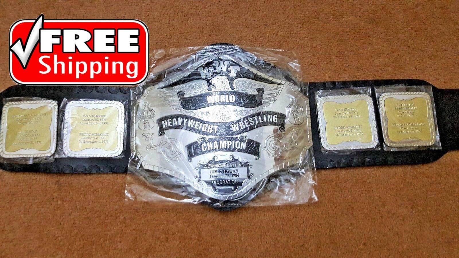 WWF HULK HOGAN 84 Brass Championship Belt - Zees Belts