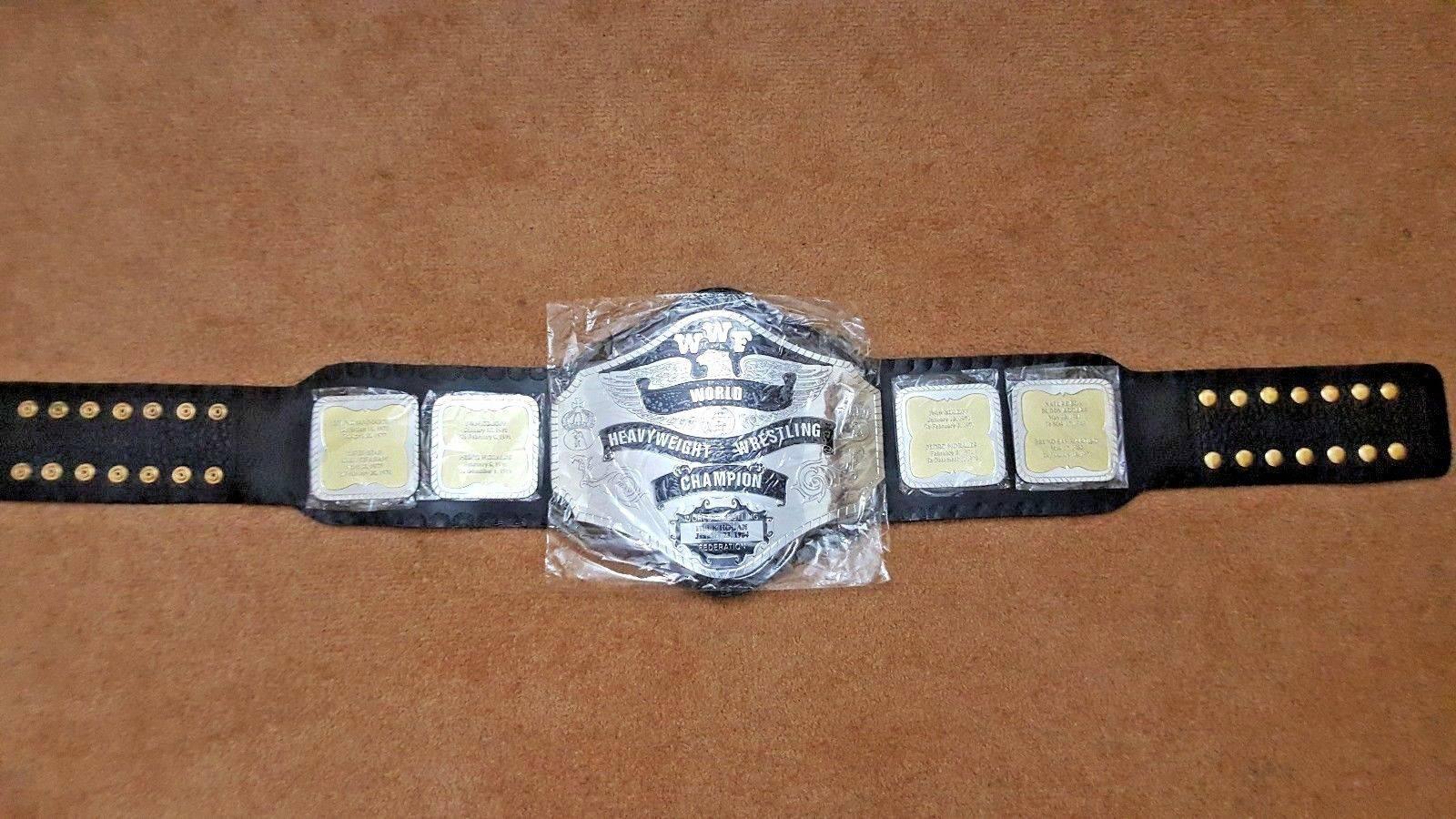 WWF HULK HOGAN 84 Brass Championship Belt - Zees Belts