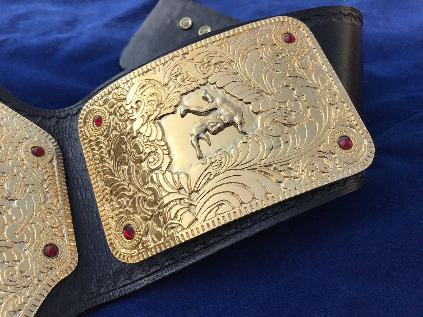 WWE Big Gold Dual Plated Championship Belt