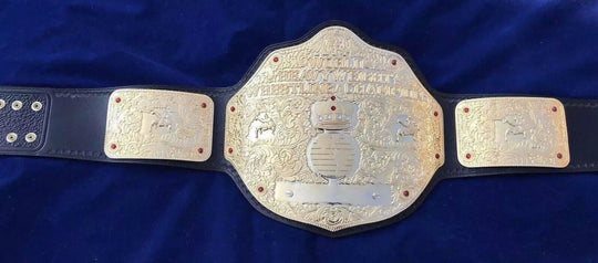 WWE BIG GOLD DUAL PLATED 24K GOLD Championship Belt - Zees Belts