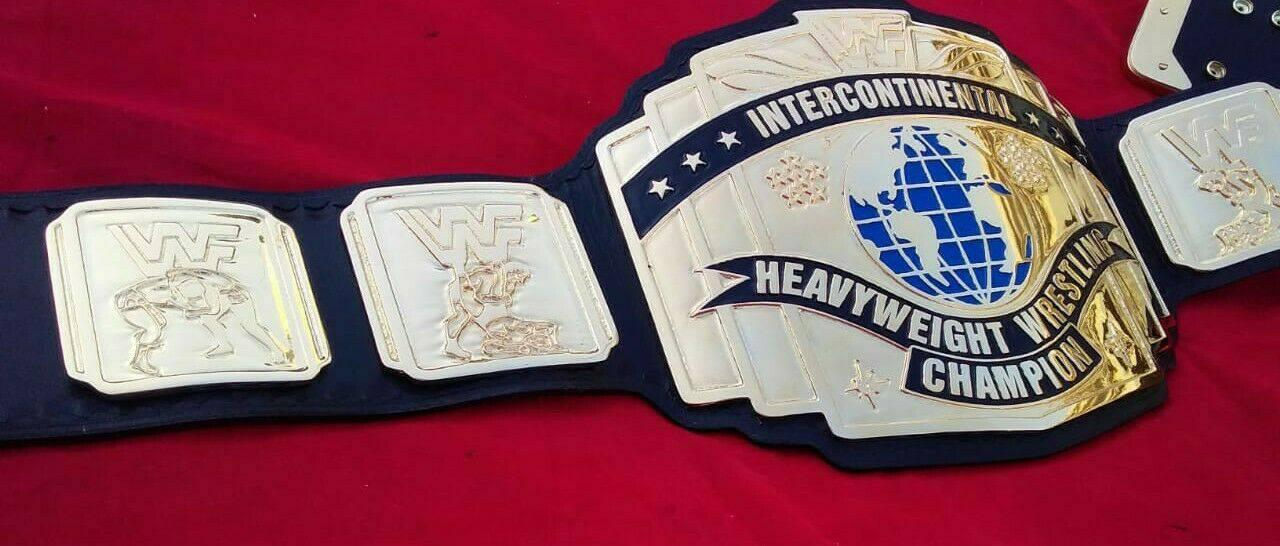 WWF INTERCONTINENTAL 24K GOLD Championship Belt - Zees Belts