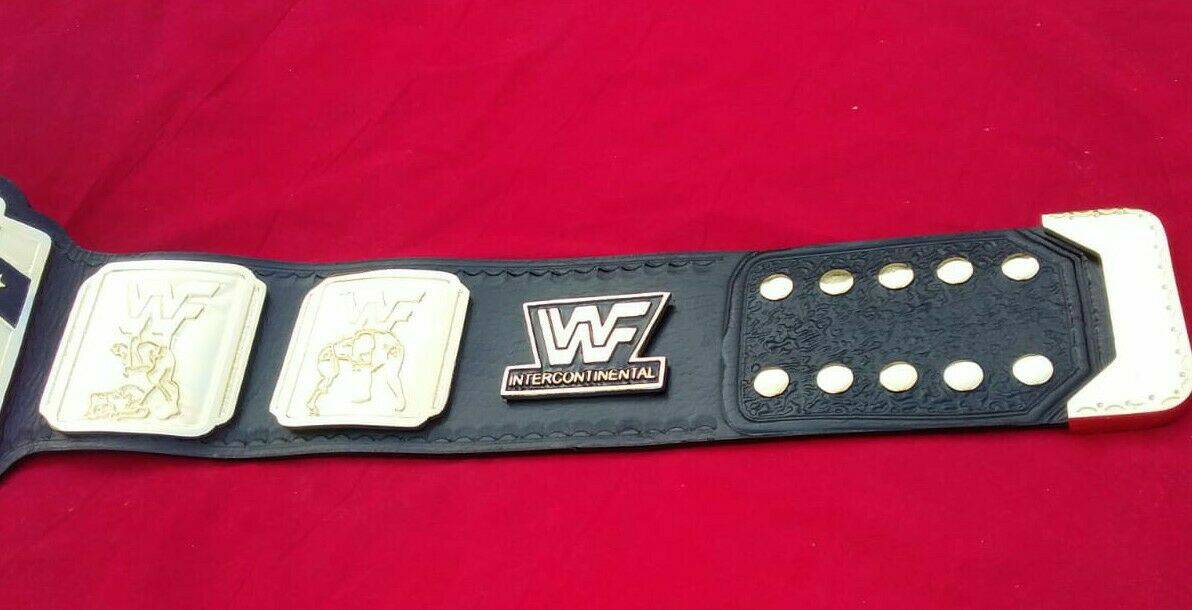 WWF INTERCONTINENTAL 24K GOLD Championship Belt