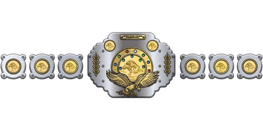 ZBCB-06 Custom Design Championship Belt - Zees Belts