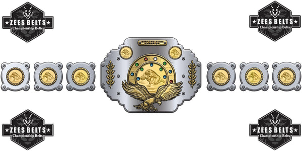 ZBCB-06 Custom Design Championship Belt - Zees Belts