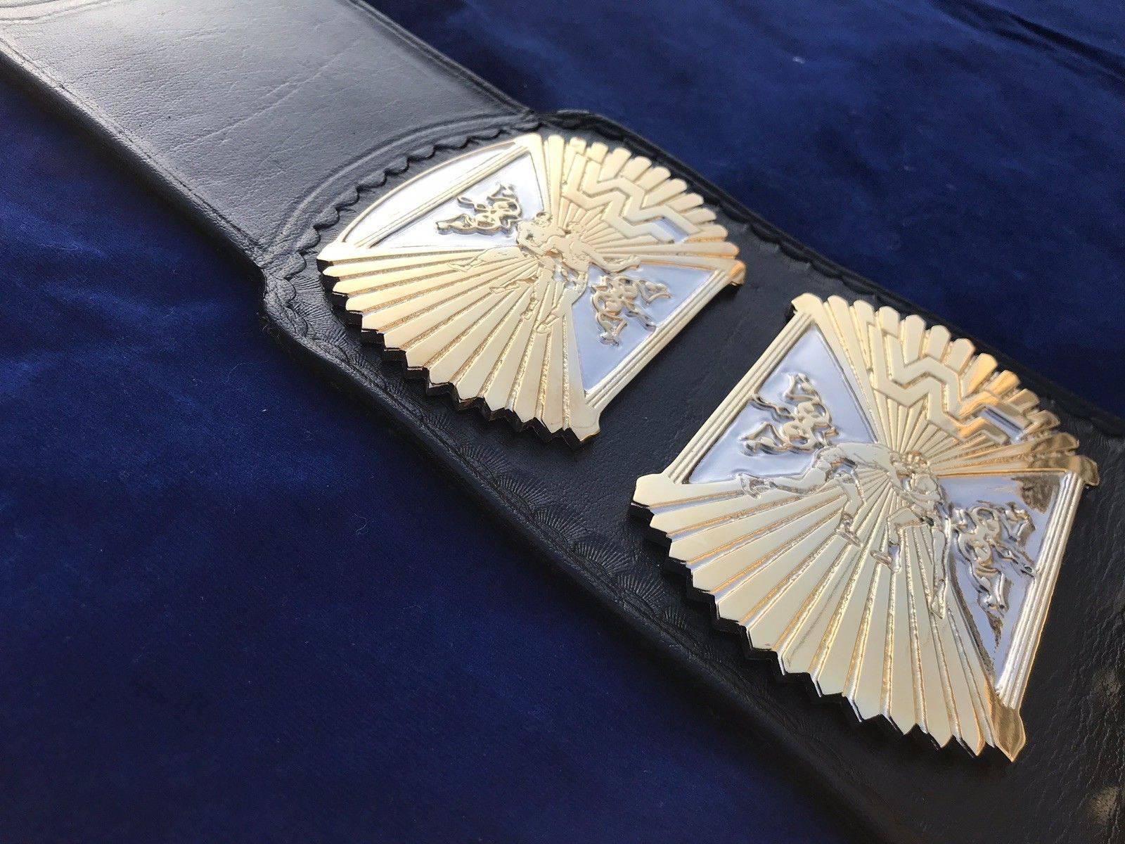WWF WINGED EAGLE DUAL PLATED 24K GOLD Zinc Championship Belt