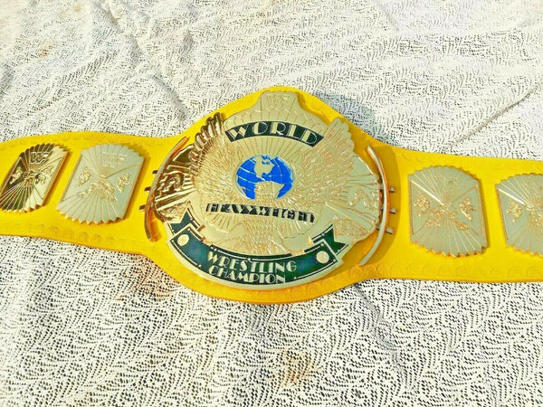 WWF WINGED EAGLE ULTIMATE WARRIOR Zinc Championship Belt - Zees Belts