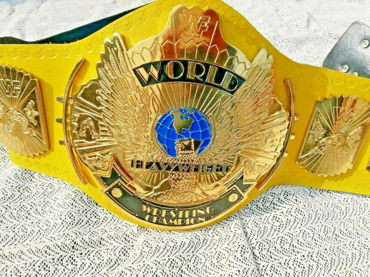 WWF WINGED EAGLE ULTIMATE WARRIOR Zinc Championship Belt | Zees Belts