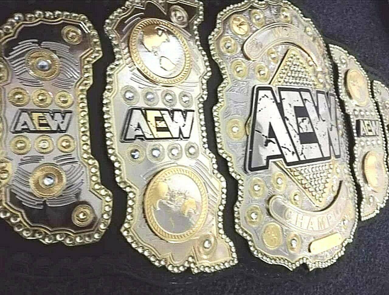 AEW Heavyweight Brass Championship Belt Replica