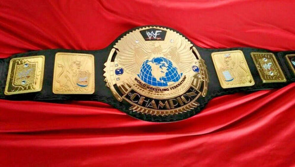 WWF BIG EAGLE SCRATCH LOGO Brass Championship Belt
