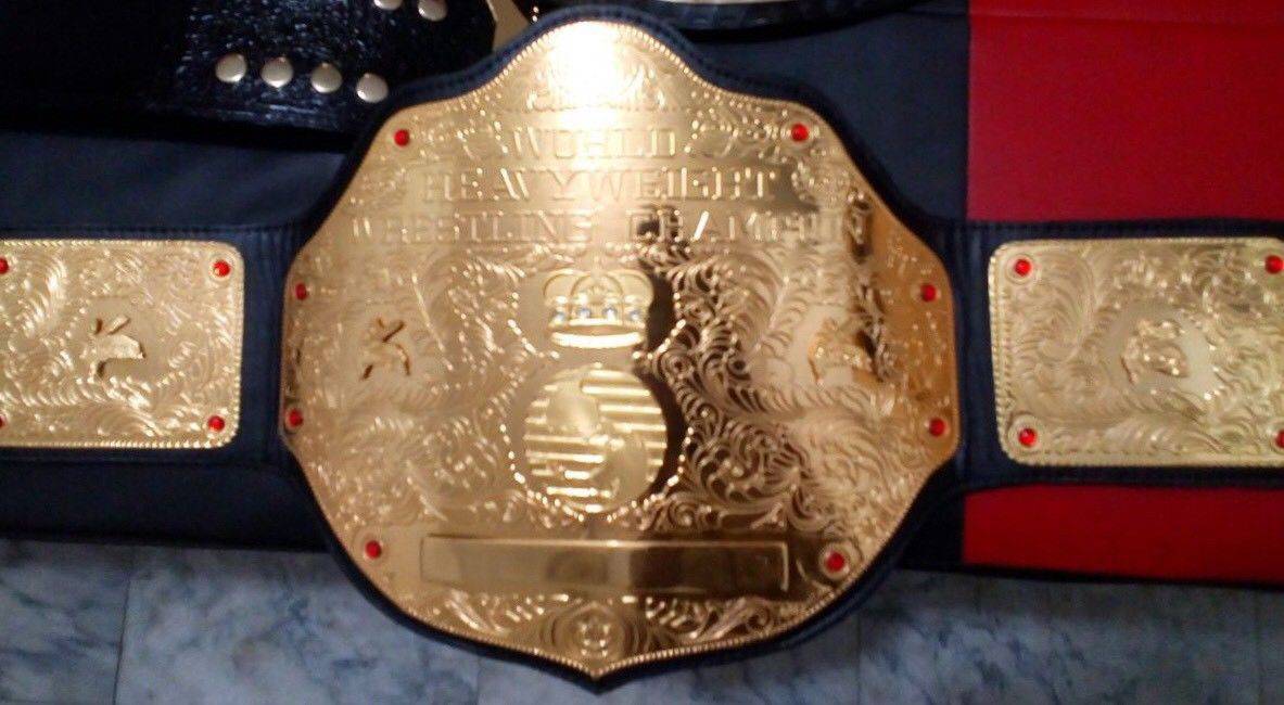 WWE BIG GOLD CLASSIC Brass Championship Belt - Zees Belts