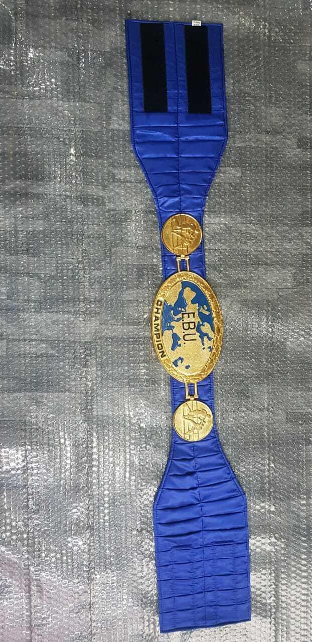 EBU Championship Boxing Belt - Zees Belts