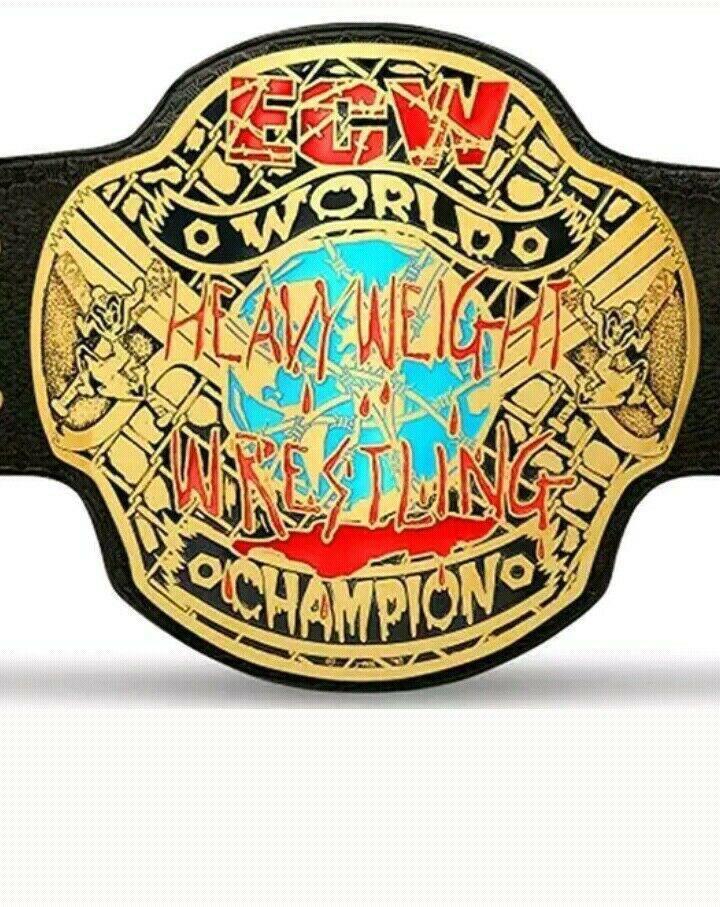 ECW Championship WORLD HEAVYWEIGHT Championship Belt - Zees ...