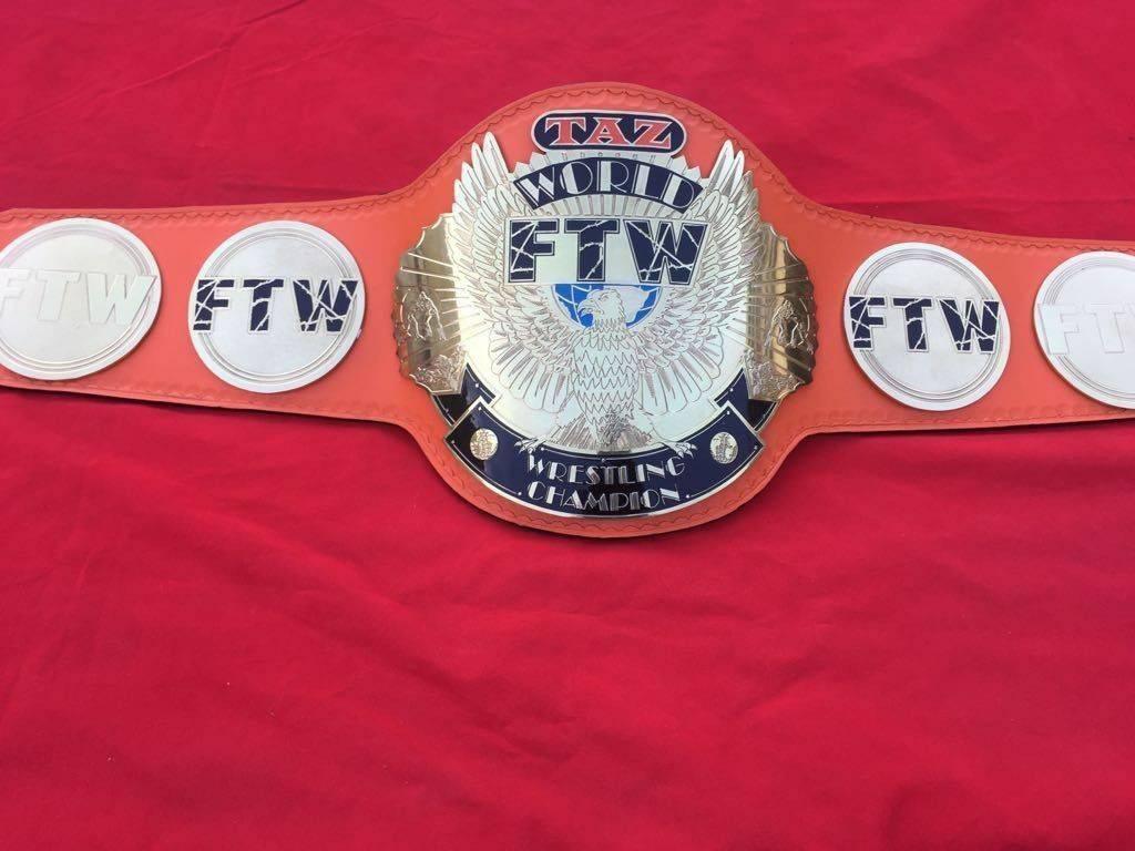 FTW TAZ Championship Belt - Zees Belts