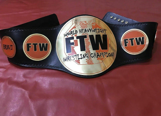 FTW Championship WORLD HEAVYWEIGHT Championship Belt - Zees Belts