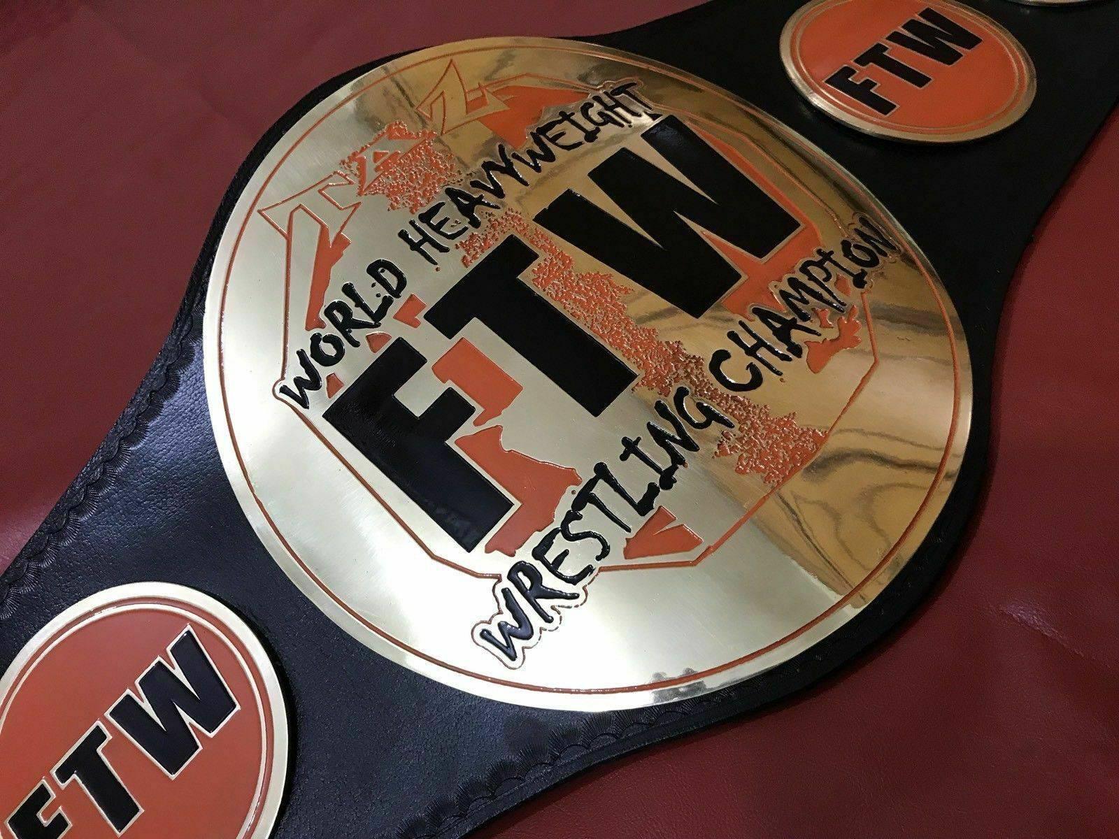 FTW Championship WORLD HEAVYWEIGHT Championship Belt - Zees Belts