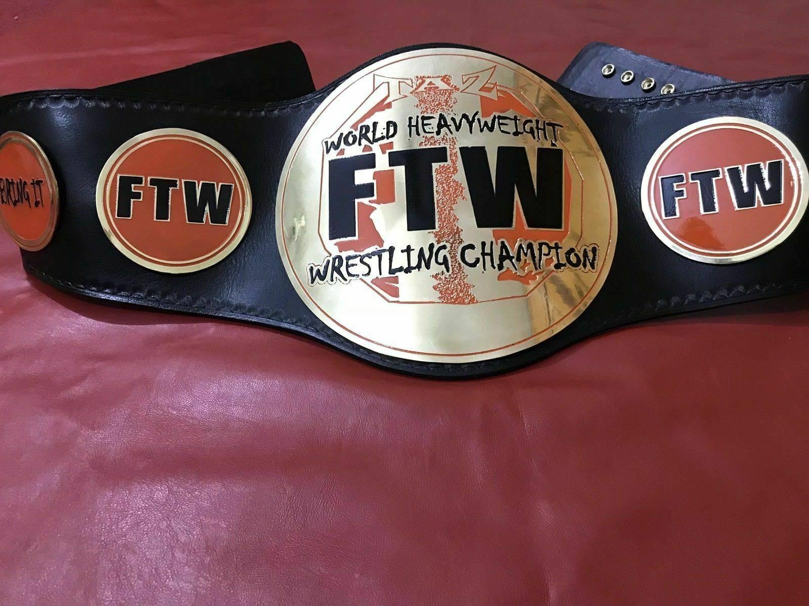 FTW Championship WORLD HEAVYWEIGHT Championship Belt - Zees Belts