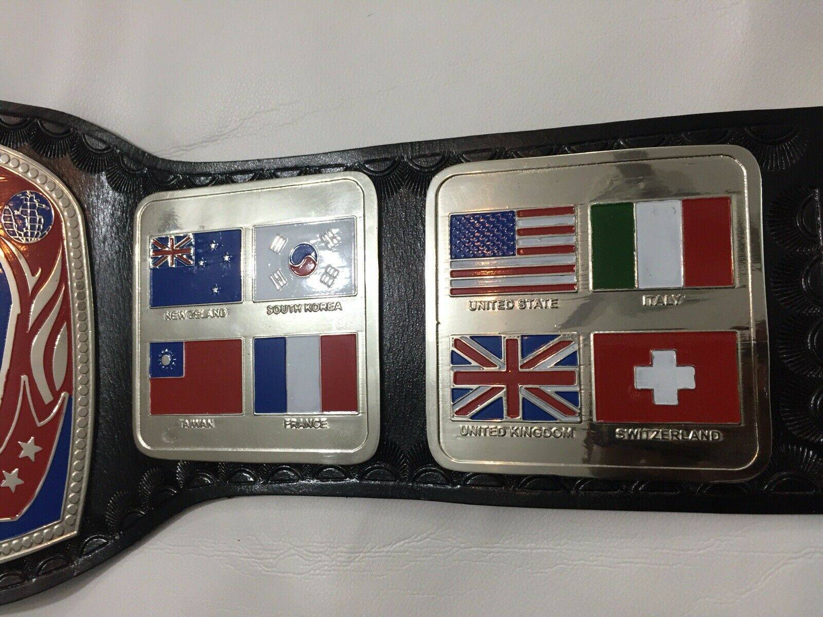 GEORGIA TELEVISION Championship Belt - Zees Belts
