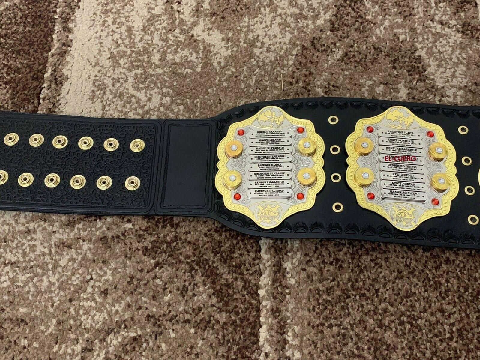 IWGP HEAVYWEIGHT REPLICA DOUBLE STACKED Championship Belt - Zees Belts