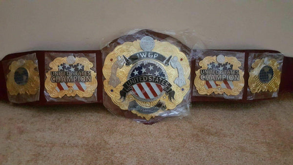 IWGP UNITED STATES DOUBLE STACKED Championship Belt