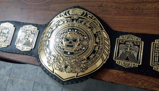 LUCHA UNDERGROUND Brass Championship Belt - Zees Belts