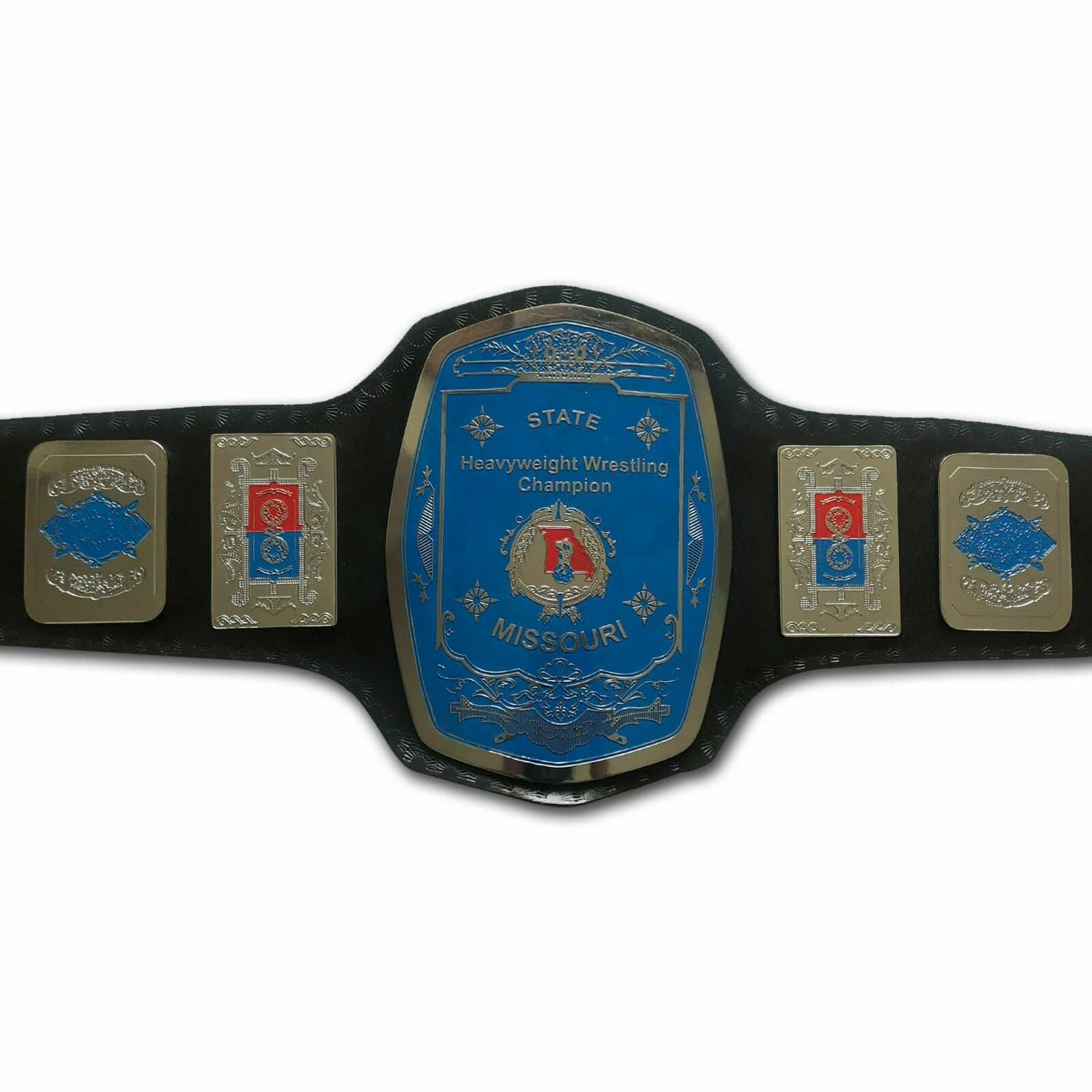 MISSOURI HEAVYWEIGHT Championship Belt - Zees Belts