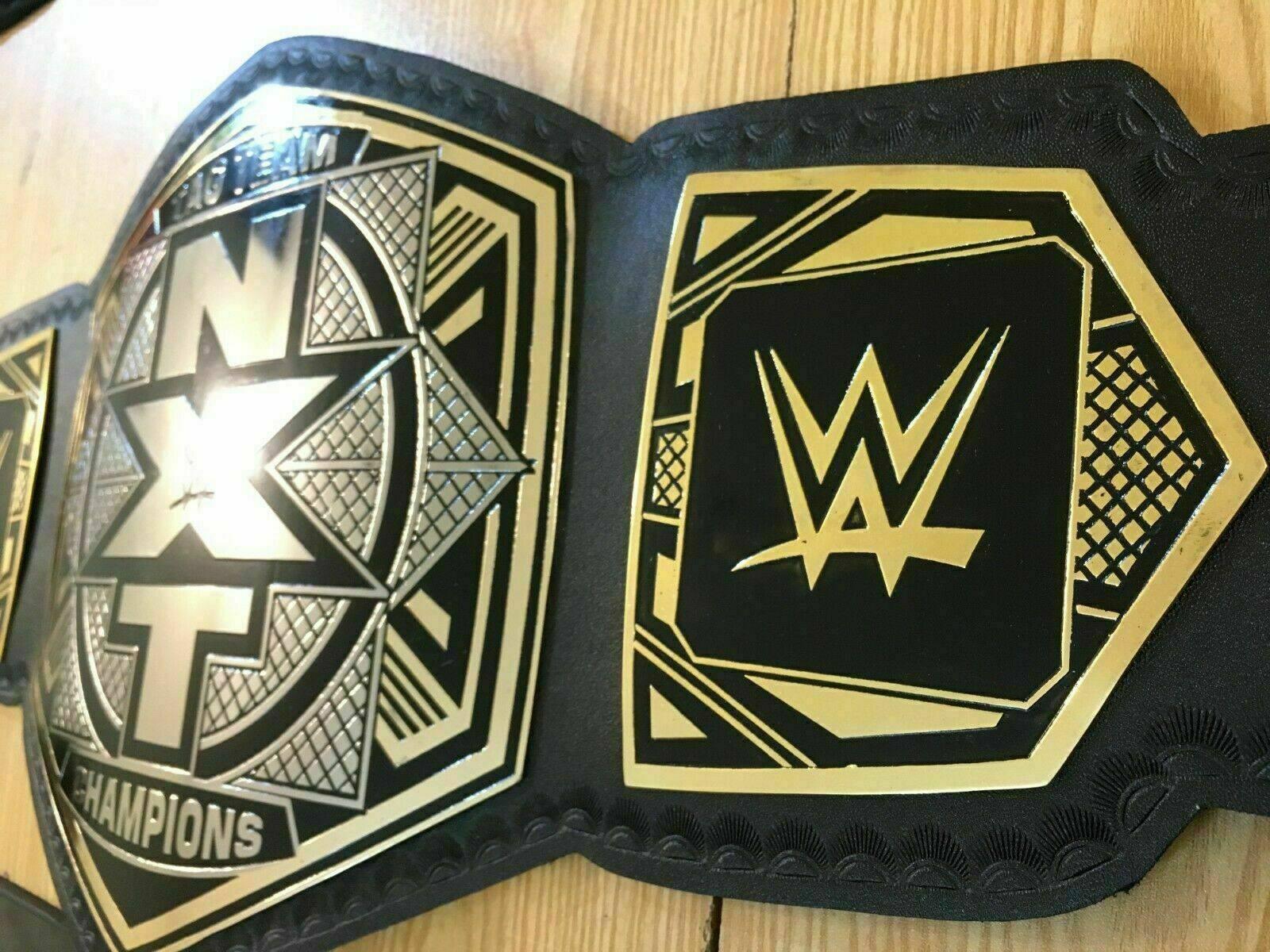 WWE NXT TAG TEAM Brass Championship Belt - Zees Belts