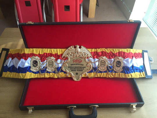 RING MAGAZINE UNDISPUTED BOXING Championship Belt - Zees Belts