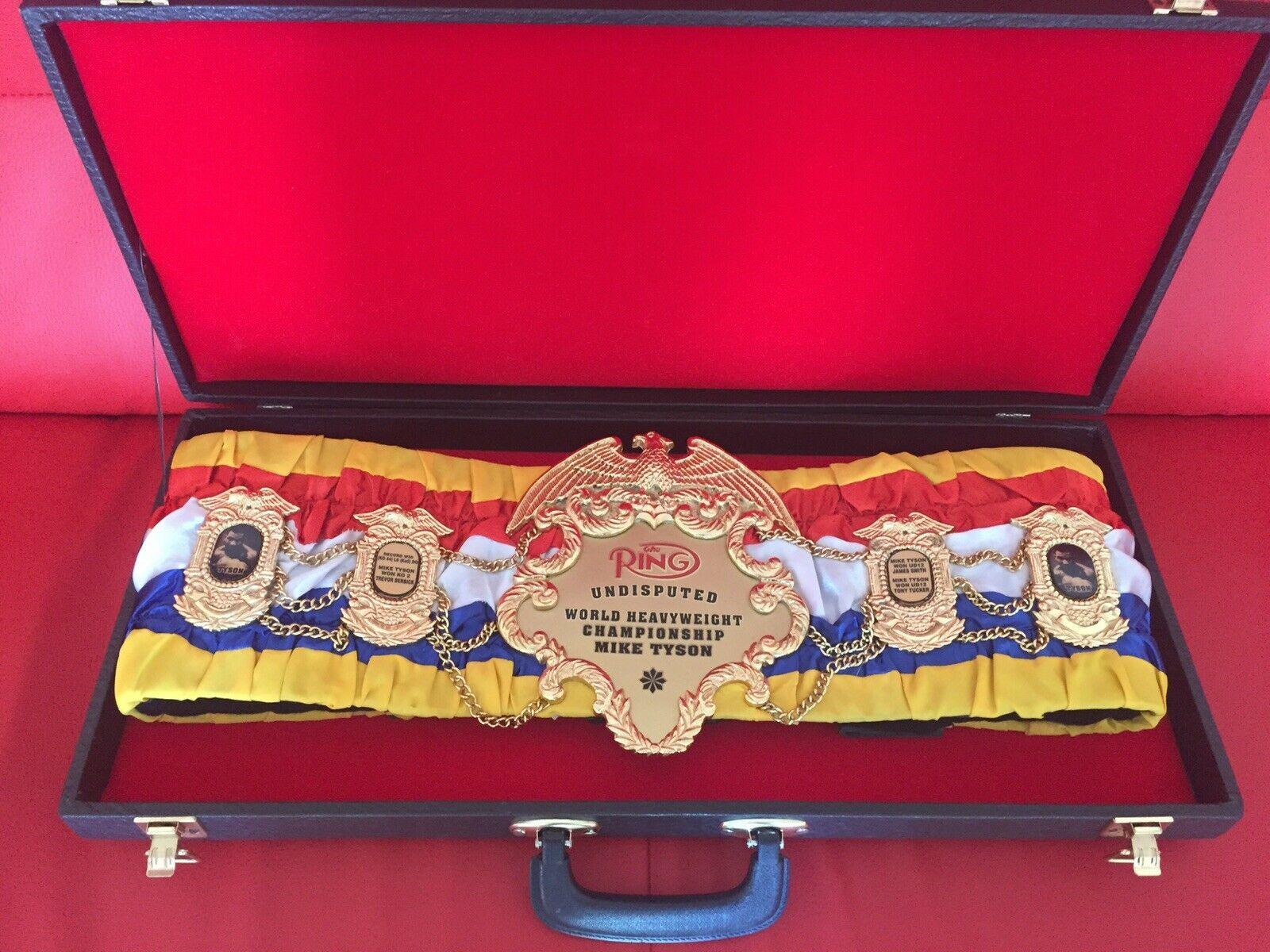 RING MAGAZINE UNDISPUTED BOXING Championship Belt - Zees Belts