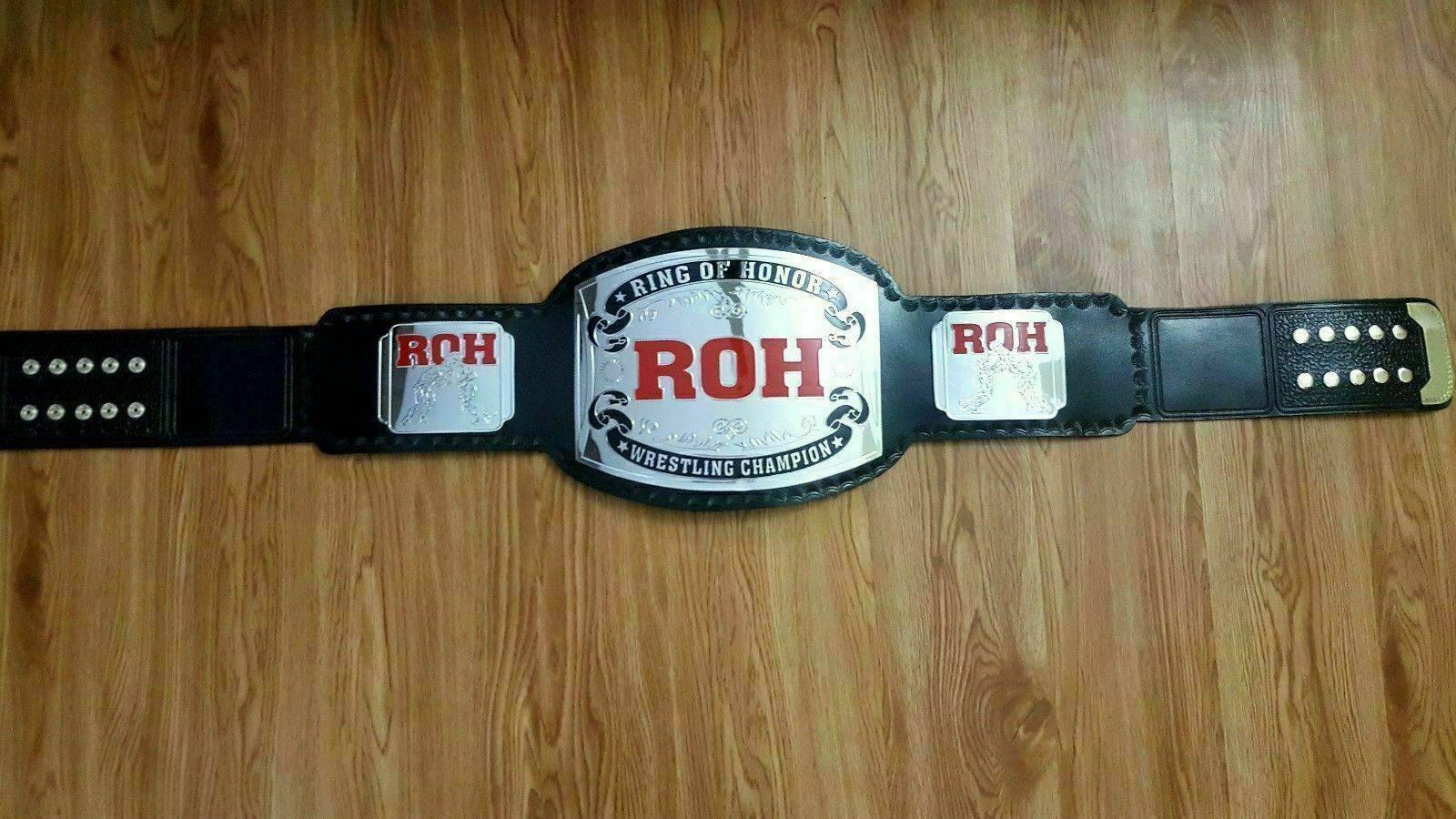 ROH Brass Championship Belt - Zees Belts