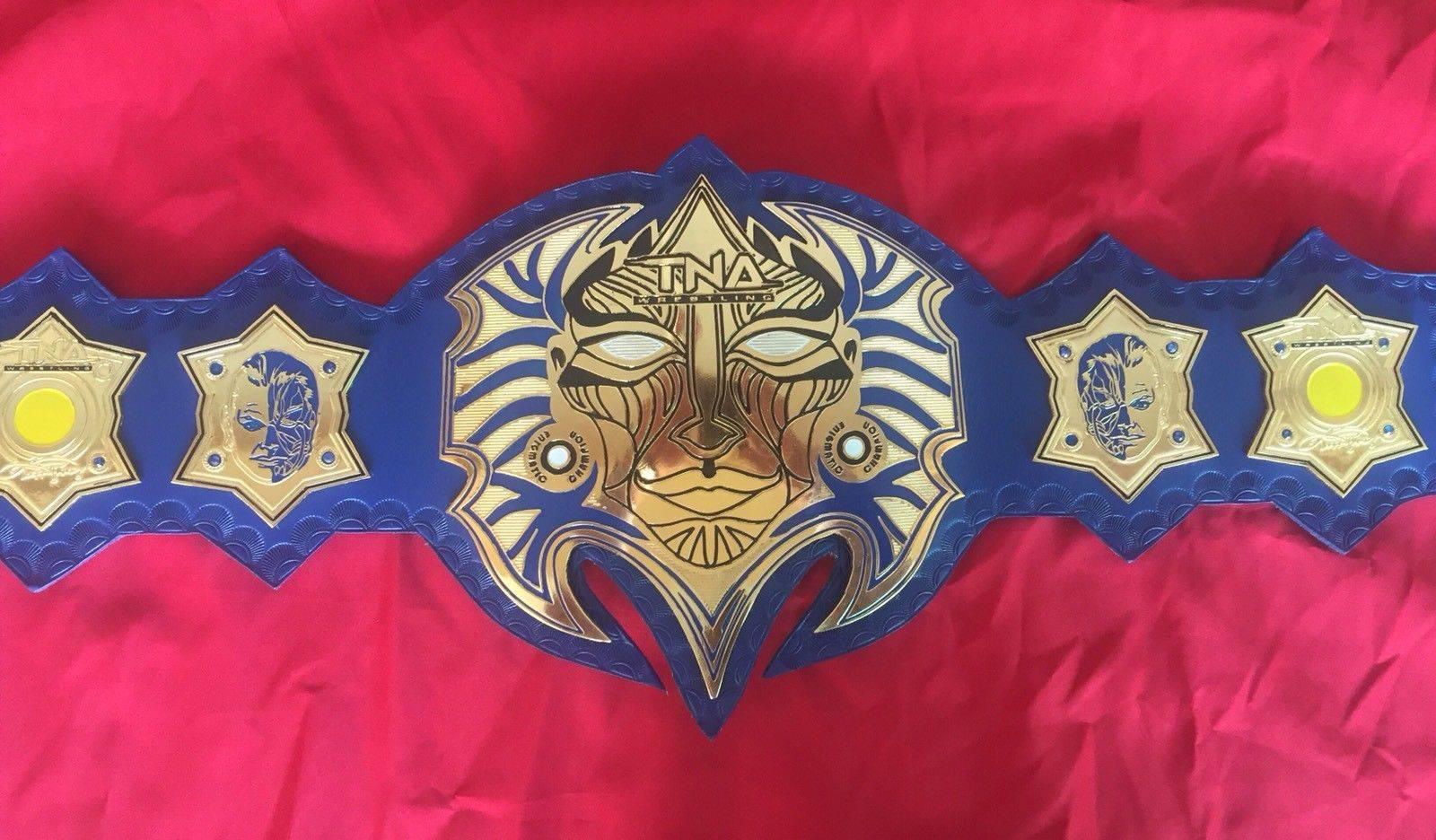 TNA JEFF HARDY Brass Championship Belt - Zees Belts