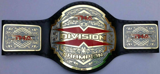 TNA X DIVISION Brass Championship Title Belt - Zees Belts