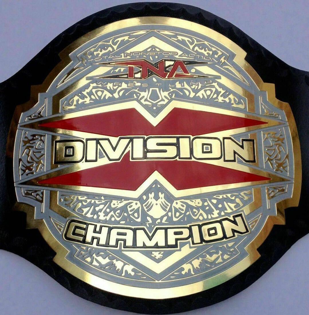 TNA X DIVISION Brass Championship Title Belt - Zees Belts