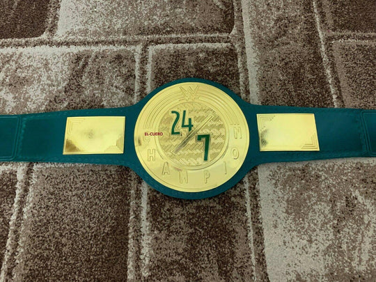 WWE 24/7 CLASSIC Brass Championship Belt - Zees Belts
