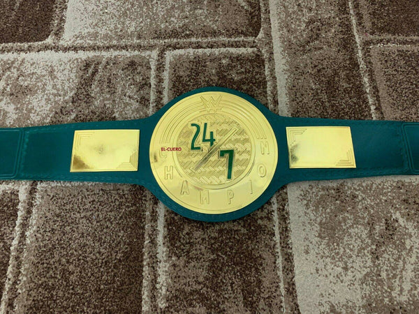 WWE 24/7 CLASSIC Brass Championship Belt - Zees Belts