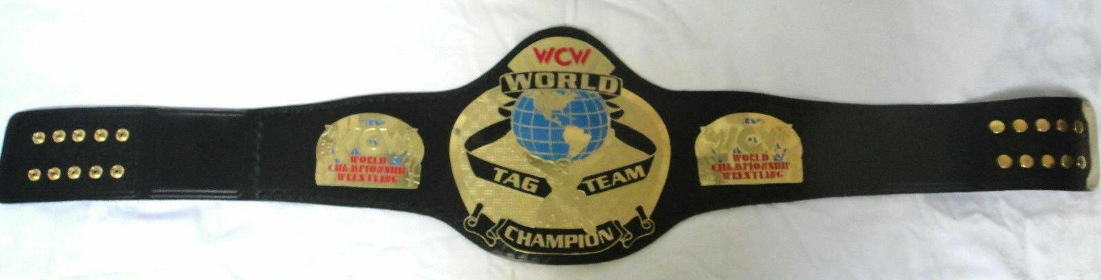 WCW WORLD TAG TEAM Brass Championship Belt | Zees Championship Belts