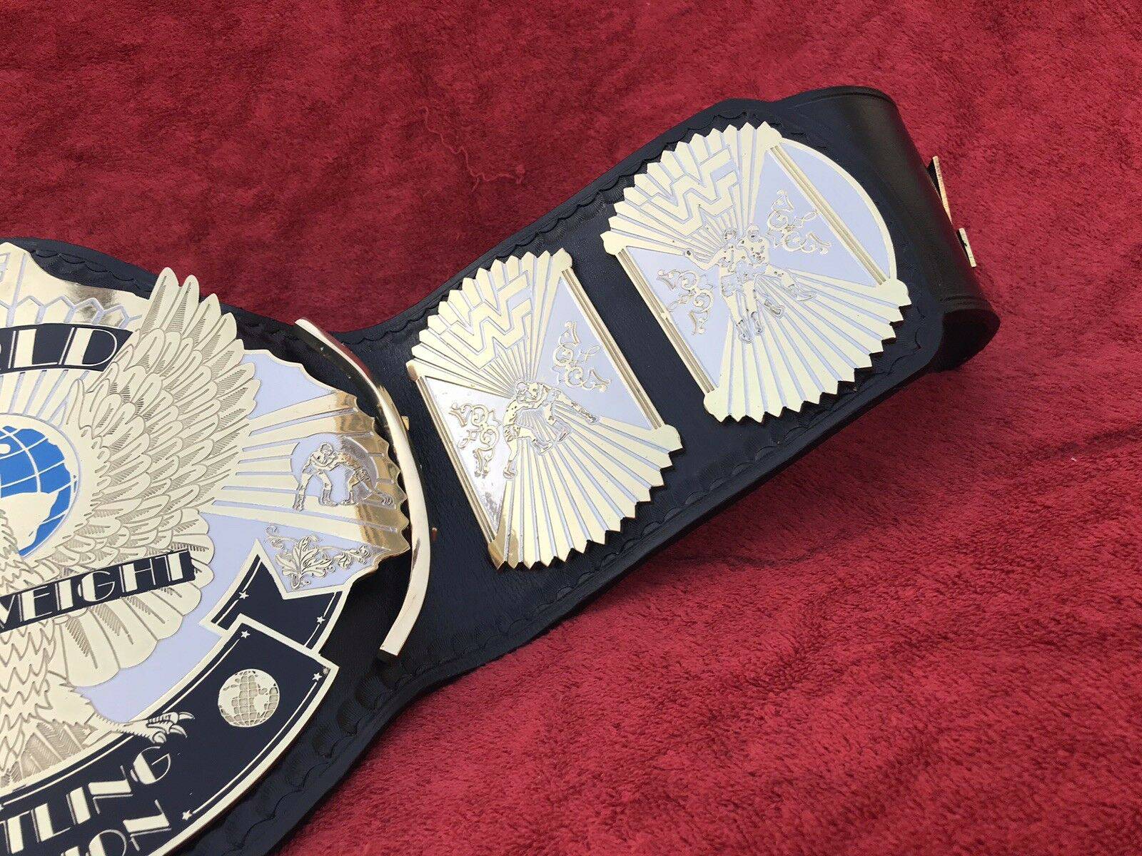 WWF WINGED EAGLE DUAL PLATED Brass Championship Title Belt