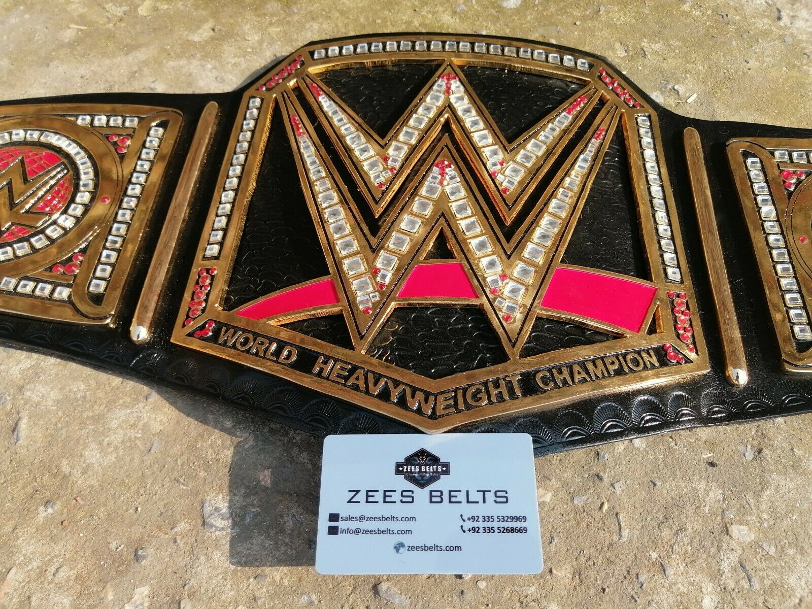 WWE WORLD HEAVYWEIGHT Zinc Championship Belt - Zees Belts