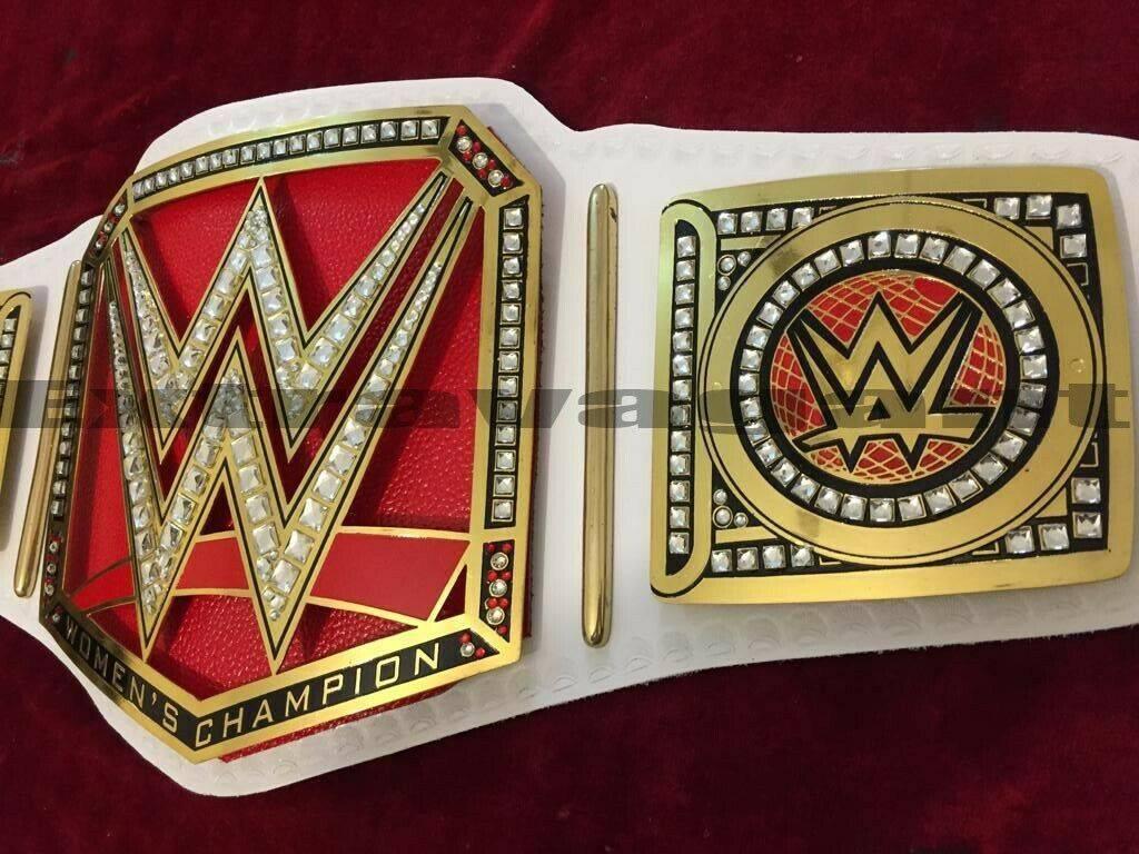 WWE RAW WOMENS Brass Championship Belt - Zees Belts